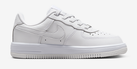 Little Kid's Nike Force 1 Low EasyOn White/White-White (IH4498 101)