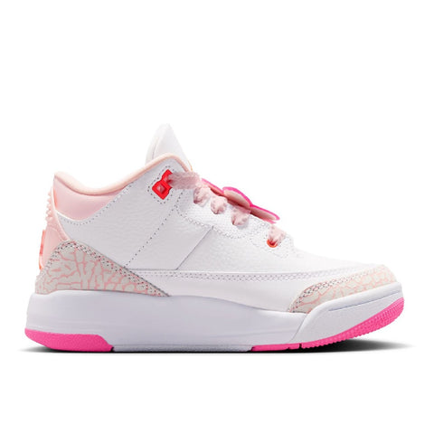 Little Kid's Jordan 3 Retro 'Spring Flowers' Pink/Orange (II0597 600)