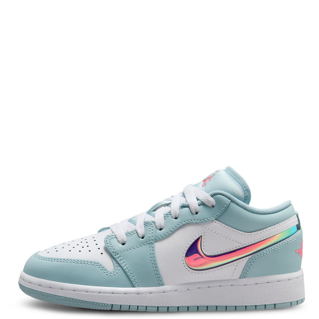 Big Kid's Jordan 1 Low SE Ocean Bliss/Atomic Pink-White (IM4422 400)