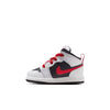 Toddler's Jordan 1 Mid BT Black/White-Speed Red (IM6564 010)