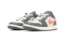Women's Jordan 1 Low LT Graphite/Sail-Hot Punch (IM6565 014)