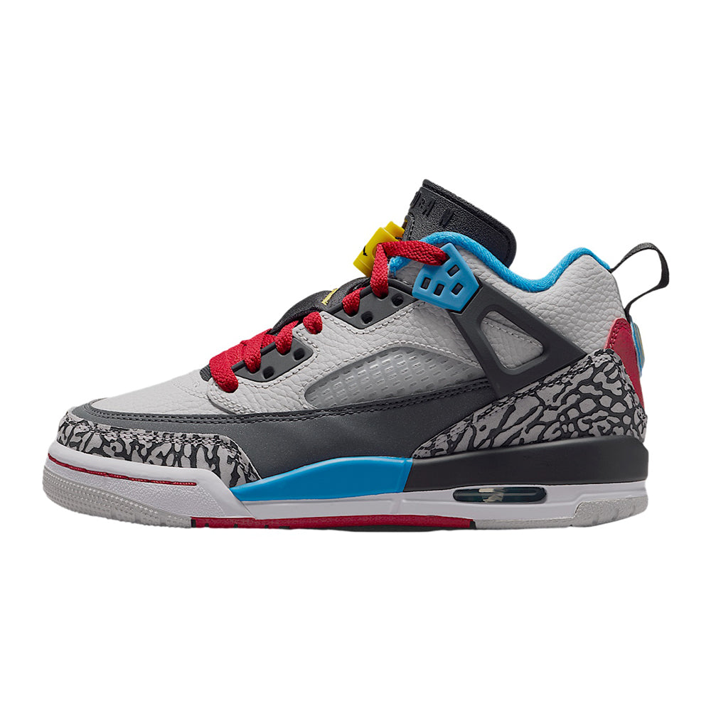 Big Kid's Jordan Spizike Low SE Neutral Grey/Varsity Maize (IM7423 004)
