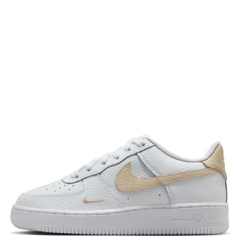 Big Kid's Nike Air Force 1 MS White/Rattan (IO7403 102)