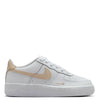 Big Kid's Nike Air Force 1 MS White/Rattan (IO7403 102)