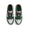 Big Kid's Nike Dunk Low BG FIR/University Red-White (IO7453 323)
