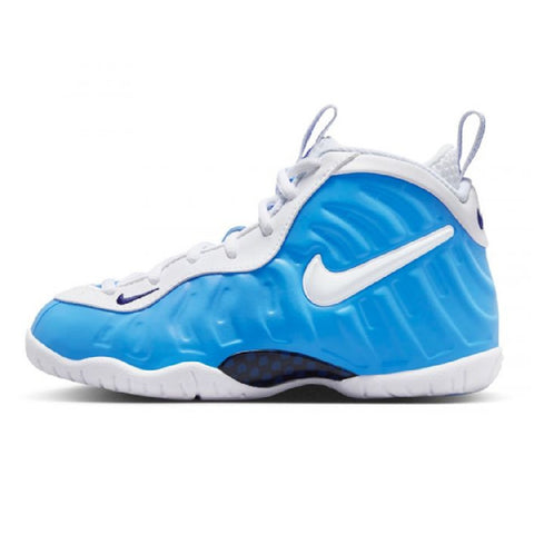 Little Kid's Nike Little Posite Pro University Blue/White-White (IQ7232 400)