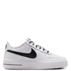 Big Kid's Nike Air Force 1 Low Js White/Black (IR0270 100)