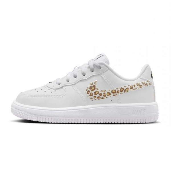 Little Kid's Nike Force 1 Low CH Lace White/Black-White (IR0271 100)