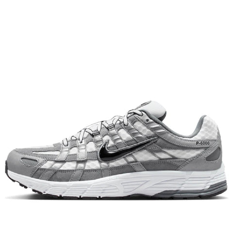 Men's Nike P-6000 White/Black-MTLC Cool Grey (IR2004 100)