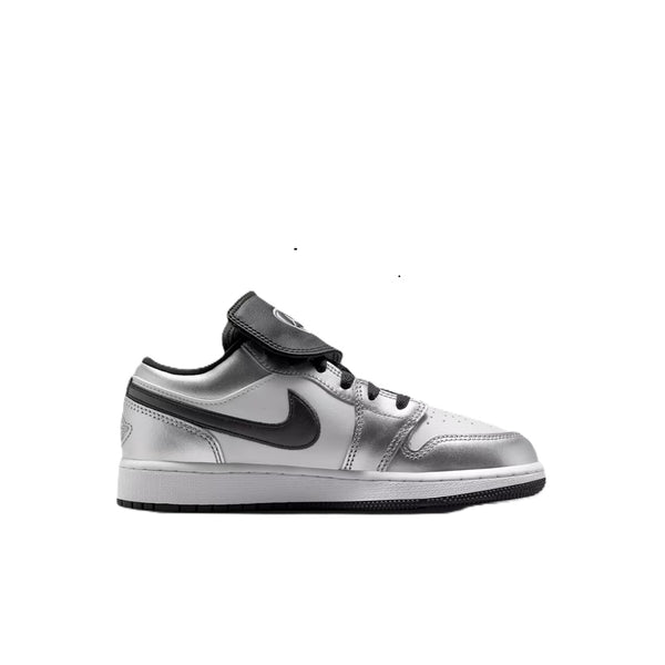 Big Kid's Jordan 1 Low SE BG White/Black-White (IR2310 100)