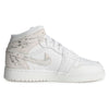 Big Kid's Jordan 1 Mid SE BG White/Field Silver-White-White (IR2320 100)