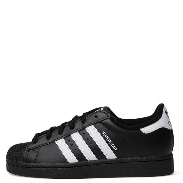 Big Kid's Adidas Superstar II J Black/White/Black (JH9977)