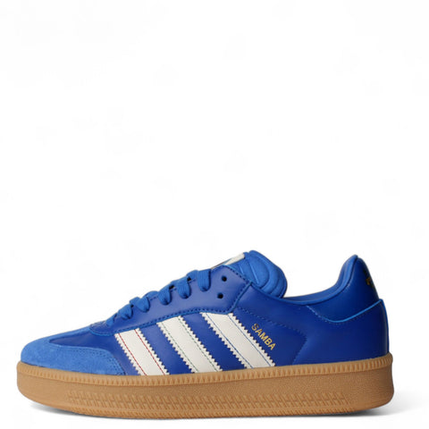 Men's adidas Samba XLG Blue/Cloud White-Gum (JI0865)