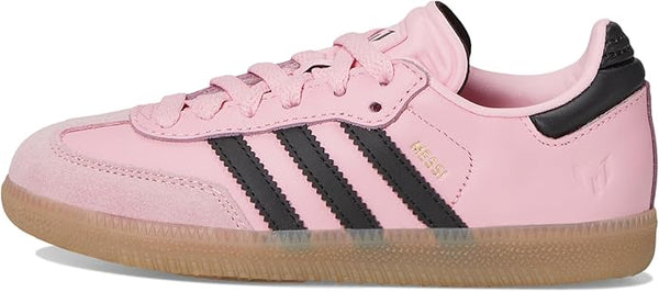 Big Kid's Adidas Samba Messi J LTPink/Black/Gum4 (JR0424)