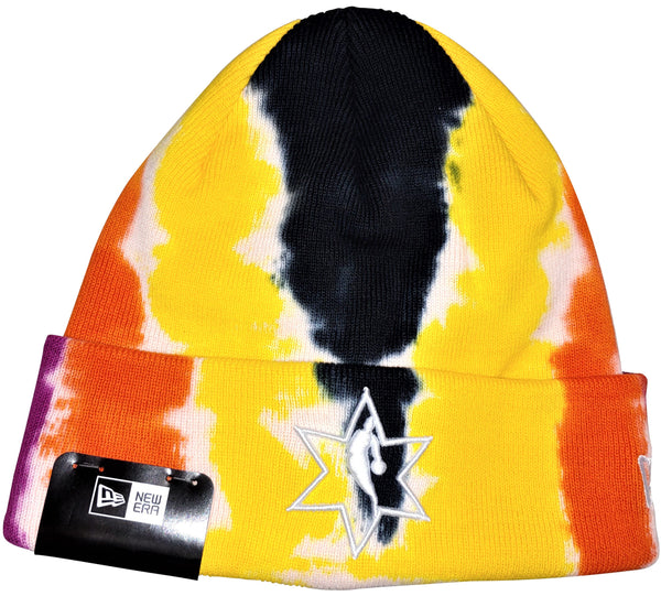 New Era Rainbow NBA Tie Dye Knit Cuffed Beanie - OSFA
