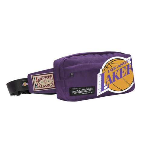 Unisex Mitchell & Ness NBA Los Angeles Lakers Purple Fanny Pack - OS