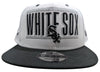Men's New Era 9Fifty Retro Title Wht/Blk MLB Chicago White Sox Snapback (60199974) - OSFA