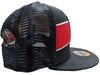 Men's New Era 9Fifty NBA Chicago Bulls Black/Red Trucker Snapback (60200081) - OSFM