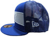 Men's New Era 9Fifty MLB Los Angeles Dodgers Blue/Grey Trucker Snapback (60200443) - OSFM