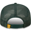 Men's New Era 9Fifty MLB Oakland Athletics Green/Yellow Trucker Snapback (60200478) - OSFM