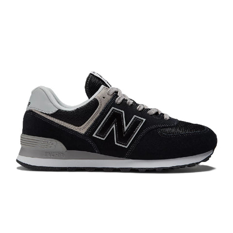 Men's New Balance 574 Core Black White (ML574EVB)