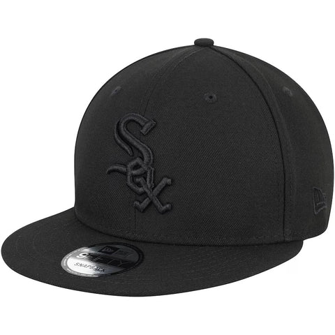 New Era 9Fifty Chicago White Sox Black/Black Basic Snapback (11591071) - OSFM