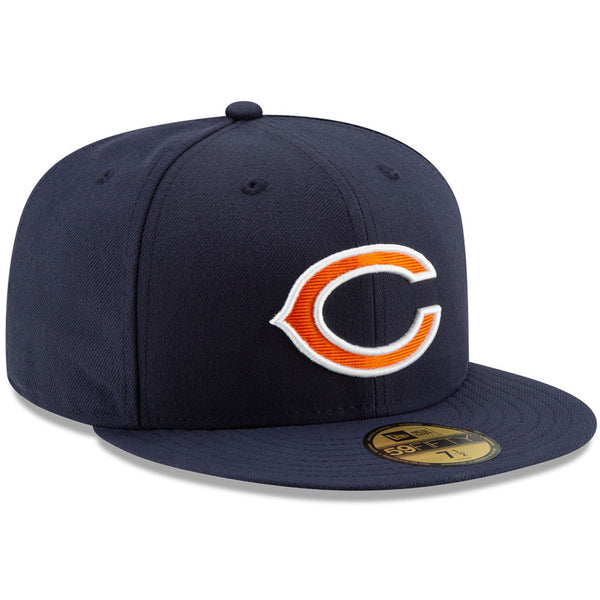 New Era On Field 59Fifty Navy NFL Chicago Bears Fitted Hat (10880752)