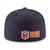 New Era On Field 59Fifty Navy NFL Chicago Bears Fitted Hat (10880752)
