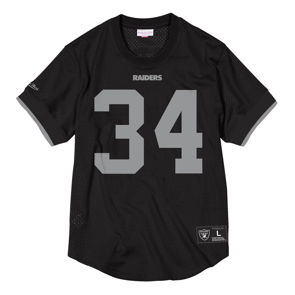 Mitchell & Ness NFL Los Angeles Raiders 1988 Bo Jackson Black Mesh Jersey