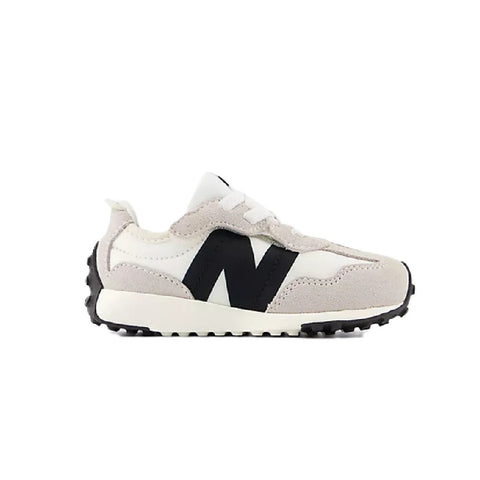 Toddler's New Balance 327 New-B Hook & Loop Grey Black (NW327FE)