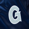 Men's Mitchell & Ness Navy Blue NCAA Georgetown Hoyas Champ City Heavyweight Jacket