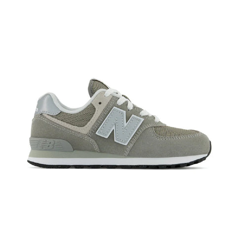 Little Kid's New Balance 574 Core Grey White (PC574EVG)