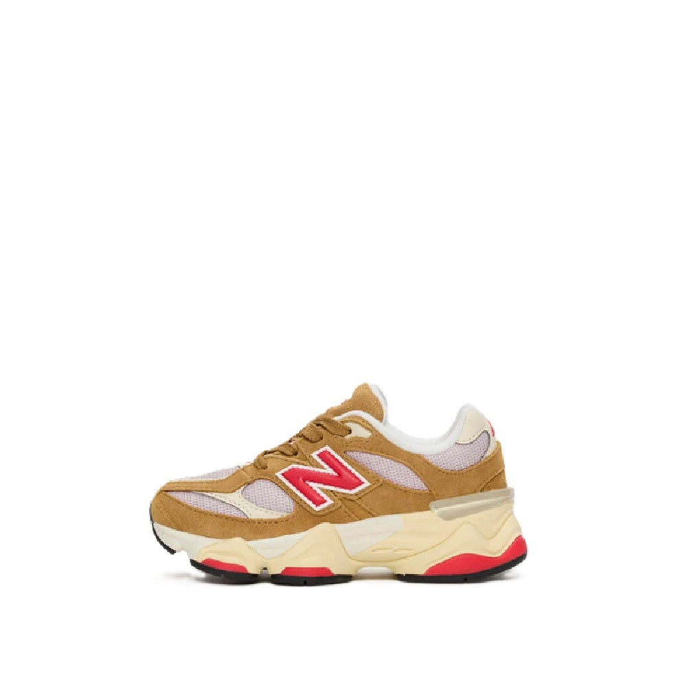 Little Kid's New Balance 9060 Brown Pink (PC9060VD)