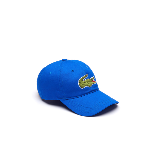 Lacoste Lazuli Contrast Strap And Oversized Crocodile Strapback Cap - OSFA