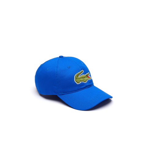 Lacoste Lazuli Contrast Strap And Oversized Crocodile Strapback Cap - OSFA