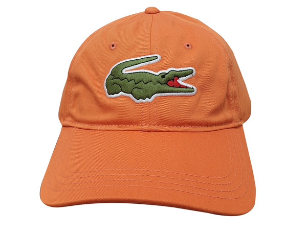 Lacoste Fango Contrast Strap And Oversized Crocodile Strapback Cap - OSFA
