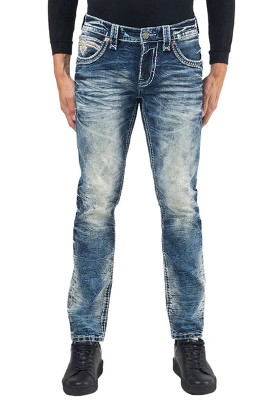 Men's Rock Revival Joe A204R Alt Straight Jeans
