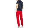 Lacoste Red Sport Tennis Track Pants in Fleece