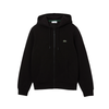 Men's Lacoste Black Kangaroo Pocket Fleece Hoodie Sweatshirt