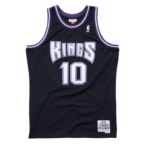 Mitchell & Ness Black NBA Sacramento Kings Mike Bibby 01-02 Jersey