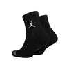 Jordan Black Everyday Max Ankle Socks (3 Pair)
