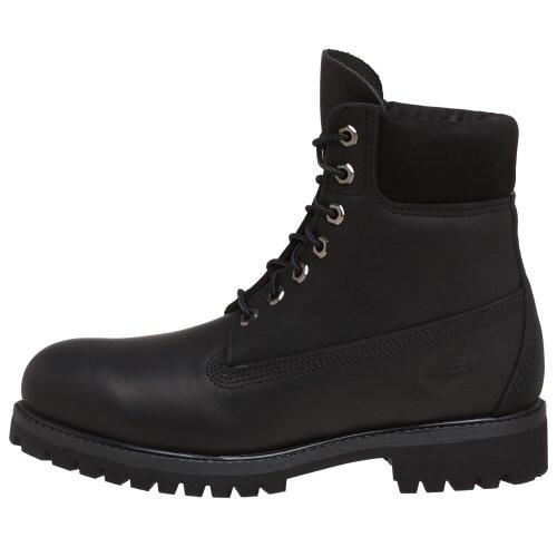 Timberland 6 In. Premium Leather Boot Black