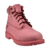 Little Kid's Timberland 6 In Premium Lace Up Medium Pink Nubuck (TB0A2R19 EAA)