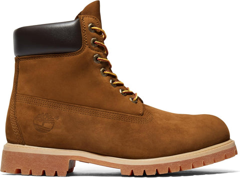 Men's Timberland 6 In. Premium Boot Dark Wheat Nubuck (TB072066 EBL)