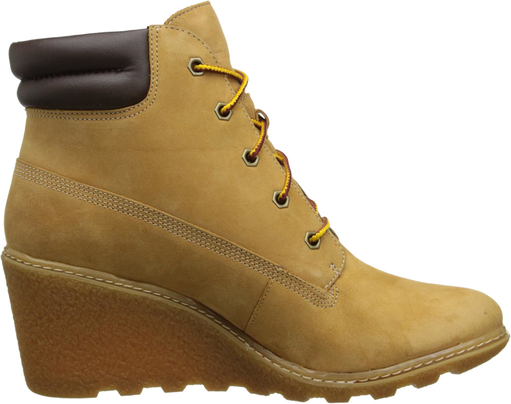 Women's Timberland Amston 6 In. Wedge Boot Wheat Nubuck (TB08251A 231)