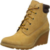 Women's Timberland Amston 6 In. Wedge Boot Wheat Nubuck (TB08251A 231)