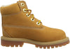 Big Kid's Timberland 6 In Shearling Wheat Boot (TB0A13J5)