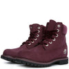 Women's Timberland 6 In. Premium Boot Burgundy Velvet (TB0A1KC1 639)