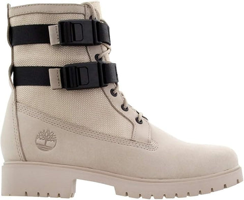 Women's Timberland Jayne WP Buckle Boot Light Taupe Nubuck (TB0A24QG K51)