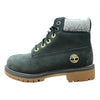 Little Kid's Timberland 6 In. Premium Boot Black Nubuck (TB0A294Q 001)